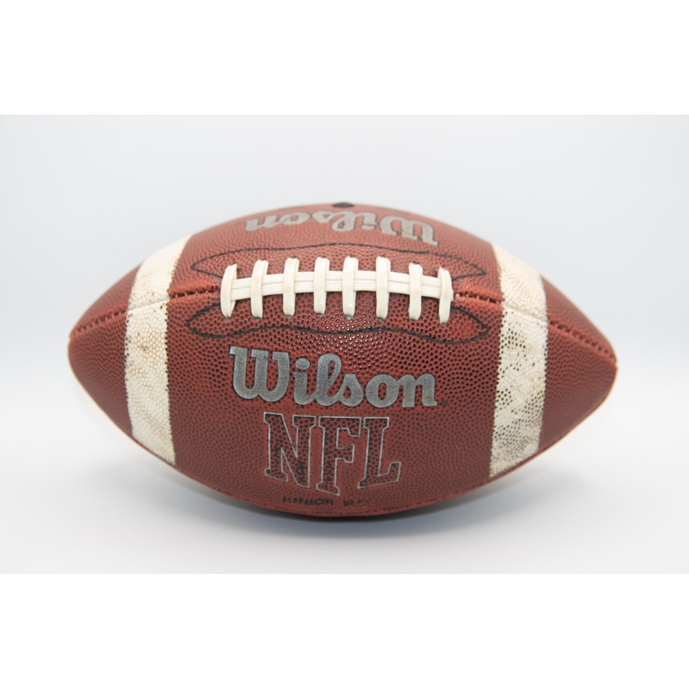 Wilson NFL Junior Size Football Official TDJ Pattern Brown Composite Leather